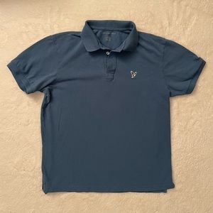 American Eagle | Medium, Standard Fit, Collared | Blue | Gently Worn